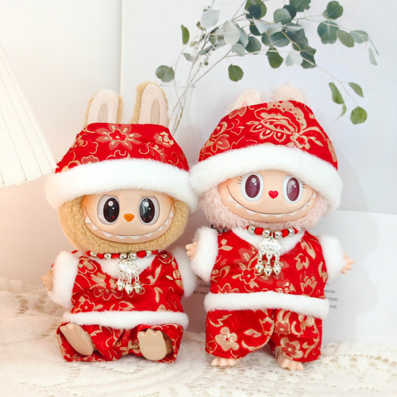 Wholesale Doll clothes for three generations,  circus clown fashion brand cute cartoon